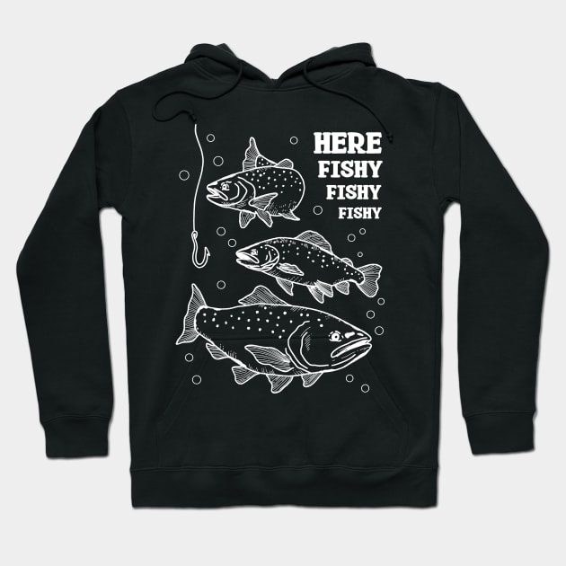 Fishy Fishy Trout Hoodie by Tebscooler